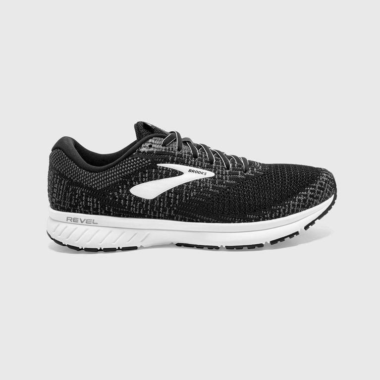 Tenis Brooks Revel 3 - Zapatillas Para Correr En Asfalto Hombre - Gris (TSIG-59328)